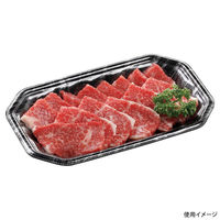 エフピコ 発泡トレー メガプレート20-12(30)平 エコ黒木銀 4C852012 1ケース(1800個(100個×18)（直送品）