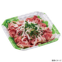 エフピコ 発泡トレー メガプレート20-20(30)平 リーフ角 4C992002 1ケース(1000個(100個×10)（直送品）