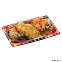 エフピコ どんぶり容器 MFP角盛重 21-13 本体 はけ嵐赤 4M042131 1ケース(800個(50個×16)（直送品）