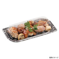 エフピコ 惣菜容器 MFPわかば24-11 グリエ黒 4M092416 1ケース(800個(50個×16)（直送品）