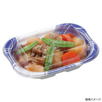 エフピコ 惣菜容器 MFP優デリ16-13(34) えん陶青 4M811635 1ケース(1000個(50個×20)（直送品）