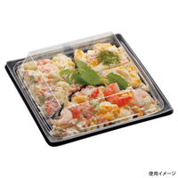 エフピコ 惣菜容器 FTプレイン18-18-3(20) 黒 79060180 1ケース(800個(50個×16)（直送品）