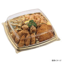 エフピコ オードブル容器 シャトープラッター角30 本体 金 7E385030 1ケース(200個(10個×20)（直送品）