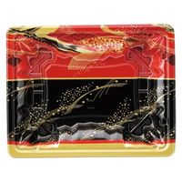 エフピコ どんぶり容器 MSDアコード重19-15(27)万彩赤 7E881917 1ケース(1000個(50個×20)（直送品）