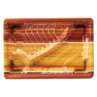 エフピコ 弁当容器 MSDアコード23-16-2もえぎ茶 7E942321 1ケース(800個(50個×（直送品）