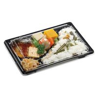 エフピコ 弁当容器 MSDアコード23-16-2黒 7E942322 1ケース(800個(50個×16)（直送品）