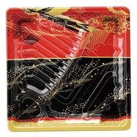 エフピコ 弁当容器 MSDアコード21-21-2万彩赤 7E962128 1ケース(600個(50個×12)（直送品）