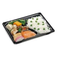 エフピコ 弁当容器 MSDアコード23-17-1黒 7E962317 1ケース(800個(50個×16)（直送品）