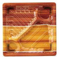 エフピコ 弁当容器 MSDアコード21-21-1もえぎ茶 7E962123 1ケース(600個(50個×12)（直送品）