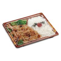 エフピコ 弁当容器 MSDアコード23-19-2もえぎ茶 7E972325 1ケース(600個(50個×（直送品）