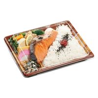 エフピコ 弁当容器 MSDアコード23-19-3もえぎ茶 7E972330 1ケース(600個(50個×12)（直送品）