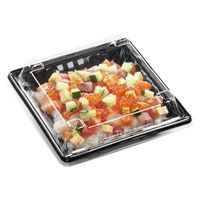 エフピコ どんぶり容器 MSDアコード重16-16(33)黒 7E981616 1ケース(1200個(50個×24)（直送品）