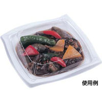 エフピコ 軽食容器 HSウェーブ-170 本体 7S050170 1ケース(600個(50個×12)（直送品）