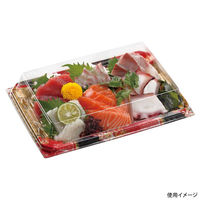 エフピコ 刺身容器 カレン24-16 本体 花明り金 7Z652416 1ケース(400個(50個×8)（直送品）