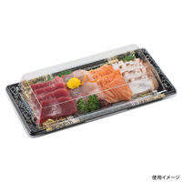 エフピコ 寿司容器 組み皿2-6 本体 藤波金 7Z749826 1ケース(400個(50個×8)（直送品）