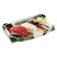 エフピコ 寿司容器 四季皿1-3 本体 はけ織部 7Z972360 1ケース(1000個(50個（直送品）