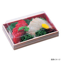 エフピコ 折箱 WHSかん合-410-27 身 柾目朱 82584100 1ケース(300個(15個×20)（直送品）