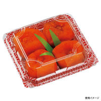 エフピコチューパ 和菓子向けフードパック APW-4-3 えんじ紋 CP000556 1ケース(1000個(50個（直送品）