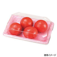 エフピコチューパ フルーツ容器 PSTR250平 くもはだピンク CP003879 1ケース(1000個(100個×10)（直送品）