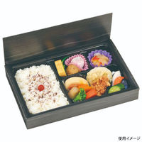 エフピコチューパ 仕出し弁当容器 折蓋 90-60 黒木目 CP501837 1ケース(300個(50個×6)（直送品）
