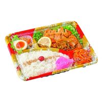 エフピコチューパ 弁当容器 CK-2-1 あさひ金セット(エコOP) CP520382 1ケース(400個(50個×8)（直送品）