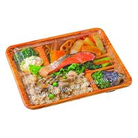 エフピコチューパ 弁当容器 CK-2-2 拓木セット(エコOP) CP520387 1ケース(400個(50個×8)（直送品）