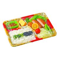 エフピコチューパ 弁当容器 CK-3-1 あさひ金セット(エコOP) CP520390 1ケース(400個(50個×8)（直送品）