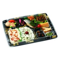 エフピコチューパ 弁当容器 MS角弁 27-19-1 平泉黒 本体 CP570537 1ケース(600個(50個×12)（直送品）