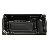 エフピコチューパ 弁当容器 カチ楽302 黒 本体 CP570613 1ケース(1000個(50個×20)（直送品）