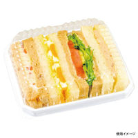 エフピコチューパ サンドイッチ容器 SB-50 本体 CP740024 1ケース(1500個(100個×15)（直送品）