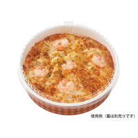 エフピコチューパ どんぶり容器 RK-160-600 BCチェック茶本体 CP760066 1ケース(600個(50個×12)（直送品）