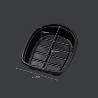 エフピコ 軽食容器 RC-30 本体 黒 79060001 1ケース(300個(10個×30)（直送品）