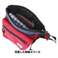 スワン　ショルダーバッグ　レッド　1271　1個（直送品）