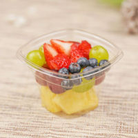 エフピコ フルーツ容器 AP-フルーツ角100 本体 7R000460 1ケース(2000個(50個×40)（直送品）