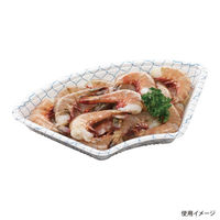 エフピコ 発泡トレー FL扇折小(30) 本体 網ブルー 46059301 1ケース(800個(50個×16)（直送品）