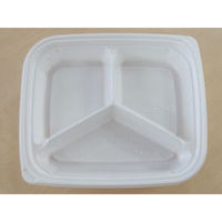 エフピコチューパ 惣菜容器 グルメ LP500-3 白 本体 CP580048 1ケース(800個(100個×8)（直送品）