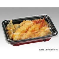 エフピコチューパ どんぶり容器 MFP極み重-74 会津赤 本体 CP630258 1袋(50個)（直送品）