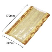 エフピコチューパ おにぎり袋 竹柄窓付直巻おにぎり袋 CP770991 1ケース(3000個(100個×30)（直送品）