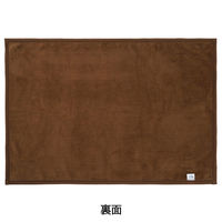 ひざ掛け 再生ポリエステル100%(ブラウン) AHZ-1　1枚【エコマーク認定】 オリジナル