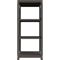ICHIMAI 重量ボルトレスラック 段荷重1000Kg H2100×W900×D600 天地4段 単体グレー TH1000-736T4（直送品）