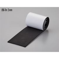 日本緑十字社 ゴムスポンジ(粘着テープ付き) スポンジテープ1003 100×1000×3mm 246177 1巻（直送品）