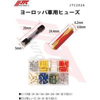 JTC プラスチックヒューズ20A 10個入 JTC2026-20A 1個 473-7335（直送品）