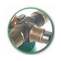 BOCHEM プロパンガス用安全バーナー ニードルバルブ付き 7410S 1台 68-0513-06（直送品）