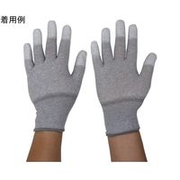 アイネックス 静電気防止手袋 精密作業用 M/Lサイズ SB-06ML 1双 68-0583-86（直送品）