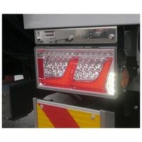 小糸 左 レッドVer シーケンシャルターン トラック用オールLEDリアコンビネーションランプ 2連タイプ LEDRCL-24L2S 1台（直送品）