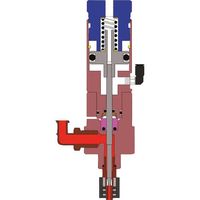 オーケー・インターナショナル TECHCON ニードルバルブ 接液部:ステンレス TS5420SS 1台 193-3465（直送品）