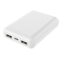 磁気研究所 Type-C入出力対応 10000mAh 薄型モバイルバッテリー ホワイト HD3-MBTC10000WH 1個（直送品）