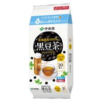 伊藤園 北海道産100％黒豆茶ティーバッグ 1セット（1袋（30バッグ入）×3） カフェインゼロ