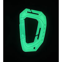 Oregonian Camper(オレゴニアンキャンパー) タクティカルカラビナ ジェダイグロー OCA803JG 1セット(2個入×4)（直送品）