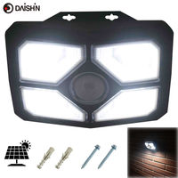 大進 人感 センサーライト ソーラーライト 屋外 防雨 LED DLS-WL009 1台（直送品）